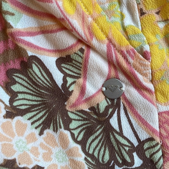 Roxy Midnight Avenue Relaxed Fit Printed Shorts NWT - Picture 4 of 5